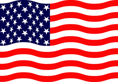 US Flagのイラスト素材
