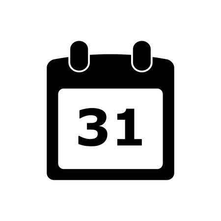 CalendarBlackのイラスト素材