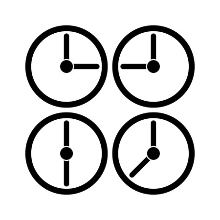 Clockのイラスト素材