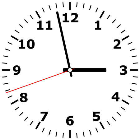 Clockのイラスト素材