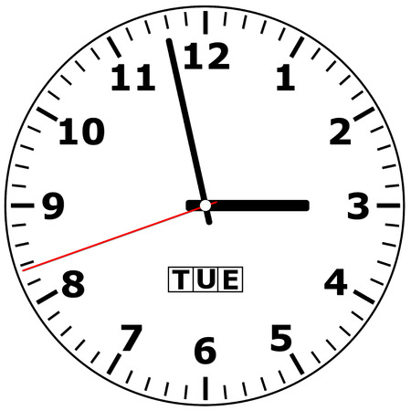 Clockのイラスト素材