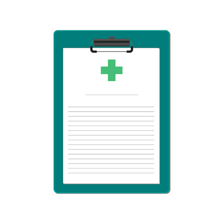 Medical Record Clipboardのイラスト素材
