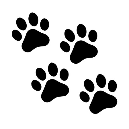 Paw Printsのイラスト素材