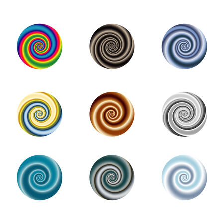 Swirling Iconのイラスト素材