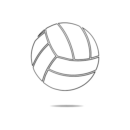 Volleyballのイラスト素材