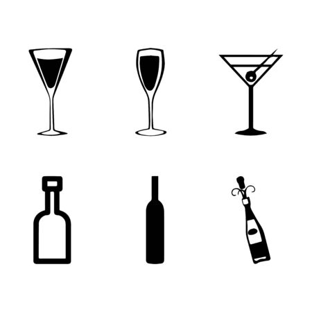 Wine&Brewingのイラスト素材