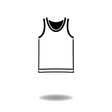 Undershirtのイラスト素材