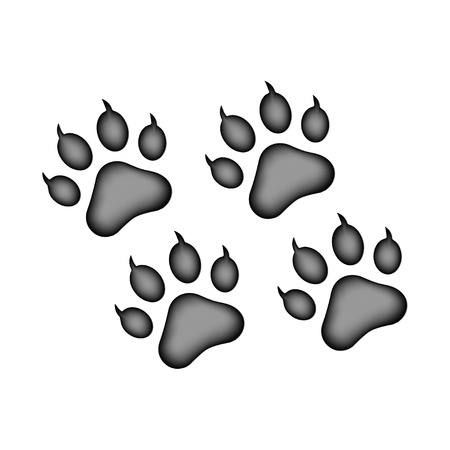 Paw Printのイラスト素材