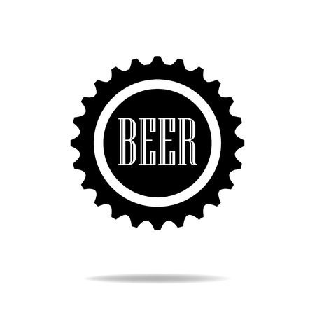 Beer bottle capのイラスト素材