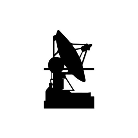 satellite dish iconのイラスト素材