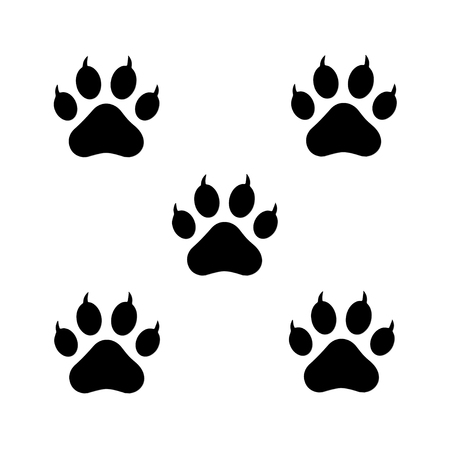 Paw Printのイラスト素材