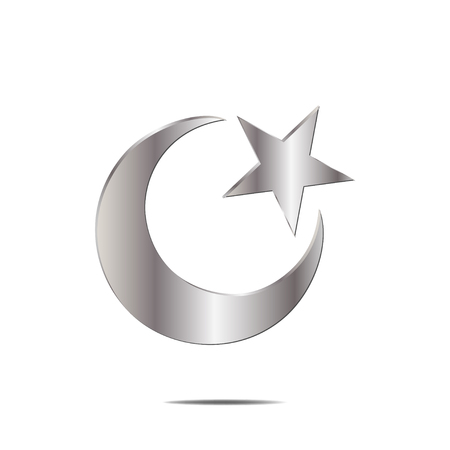 Star and crescentのイラスト素材