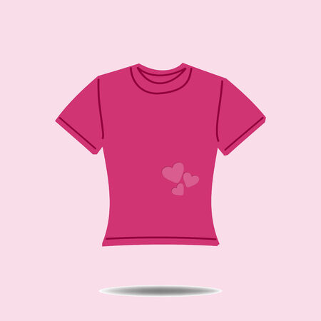 T-Shirtのイラスト素材