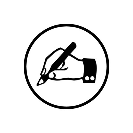 Writing Iconのイラスト素材