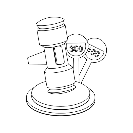 Auction Gavelのイラスト素材