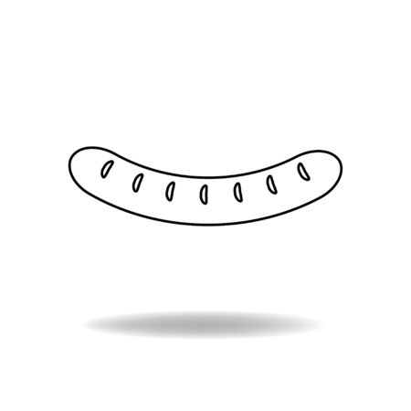 Grilled Sausageのイラスト素材