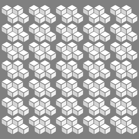 Cube Backgroundのイラスト素材