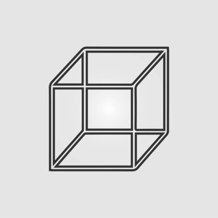 Cube iconのイラスト素材
