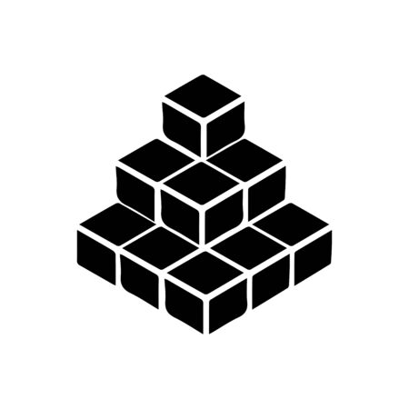 Cube iconのイラスト素材
