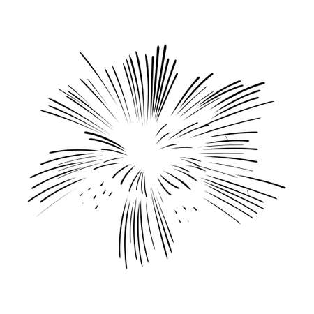 Fireworkのイラスト素材