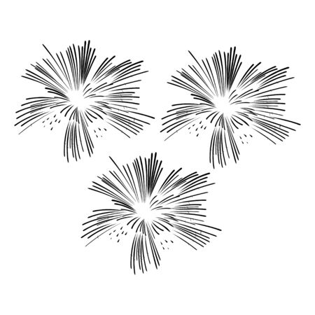 Fireworkのイラスト素材