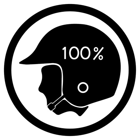 Motorcycle helmetsのイラスト素材