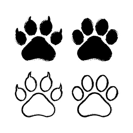 Paw Printsのイラスト素材