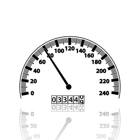 Speedmeterのイラスト素材
