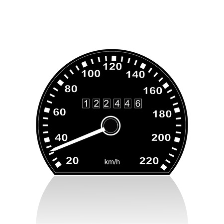 Speedmeterのイラスト素材