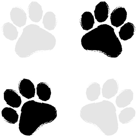 Paw Printのイラスト素材