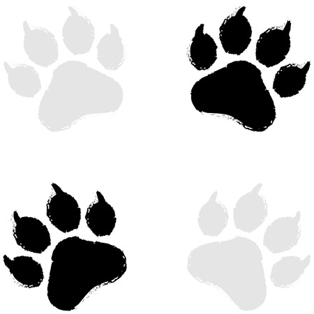 Paw Printのイラスト素材