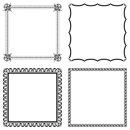 Decorative Framesのイラスト素材