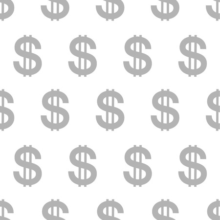 Dollar Seamless Patternのイラスト素材