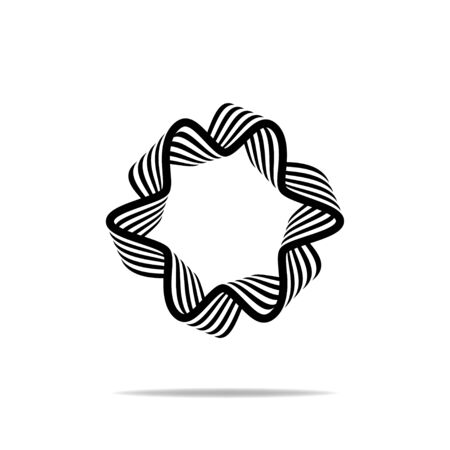 Ribbon Iconのイラスト素材