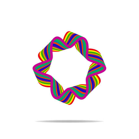 Ribbon Iconのイラスト素材