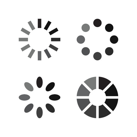 Loading Icon Setのイラスト素材