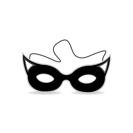 Mask Iconのイラスト素材