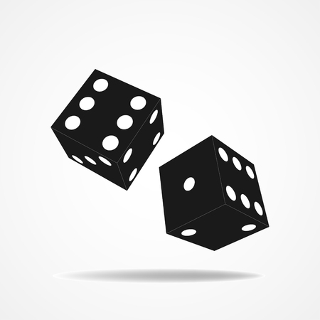 Dice Iconのイラスト素材