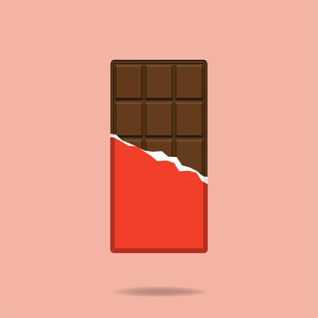 Chocolate Flat styleのイラスト素材