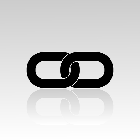 Chain link symbolのイラスト素材