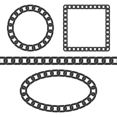 Chain link symbolのイラスト素材