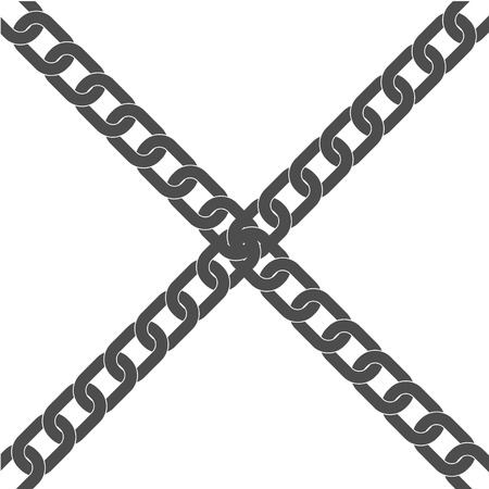 Chain link symbolのイラスト素材