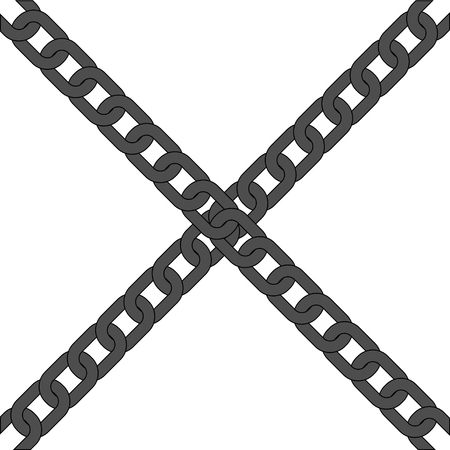 Chain link symbolのイラスト素材