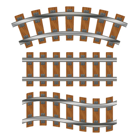 Train Tracksのイラスト素材