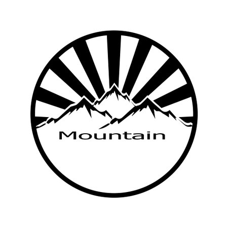 Mountain Symbolsのイラスト素材