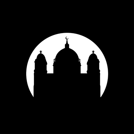 masjid on the moonのイラスト素材
