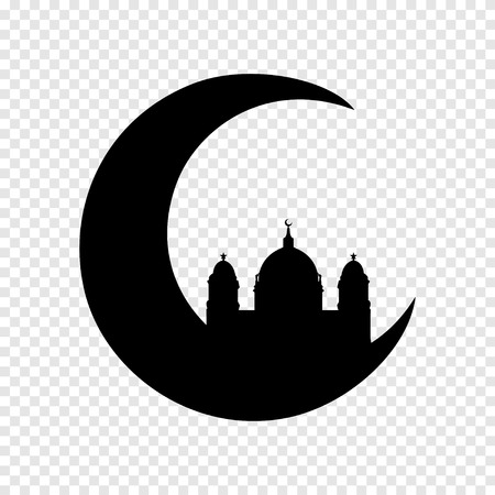 masjid on the moonのイラスト素材