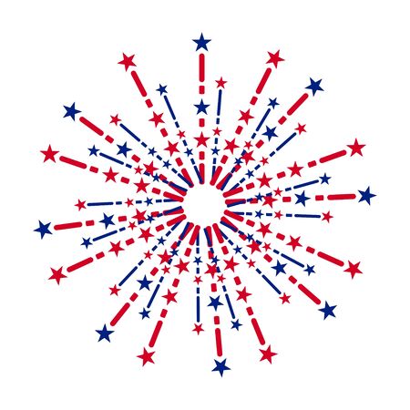 Fireworkのイラスト素材