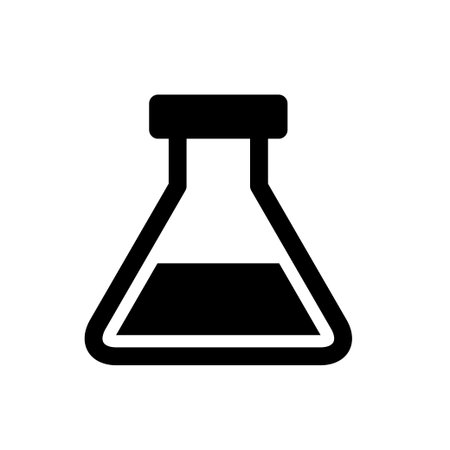 Laboratory glasswareのイラスト素材
