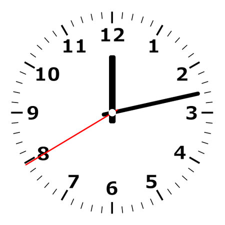 Clockのイラスト素材